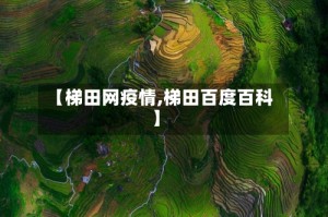 【梯田网疫情,梯田百度百科】