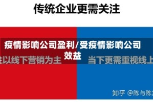 疫情影响公司盈利/受疫情影响公司效益