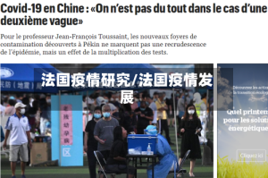 法国疫情研究/法国疫情发展