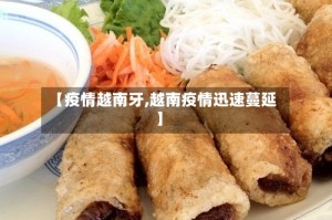 【疫情越南牙,越南疫情迅速蔓延】