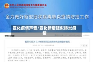 宣化疫情声音/宣化新增疑似肺炎疫情