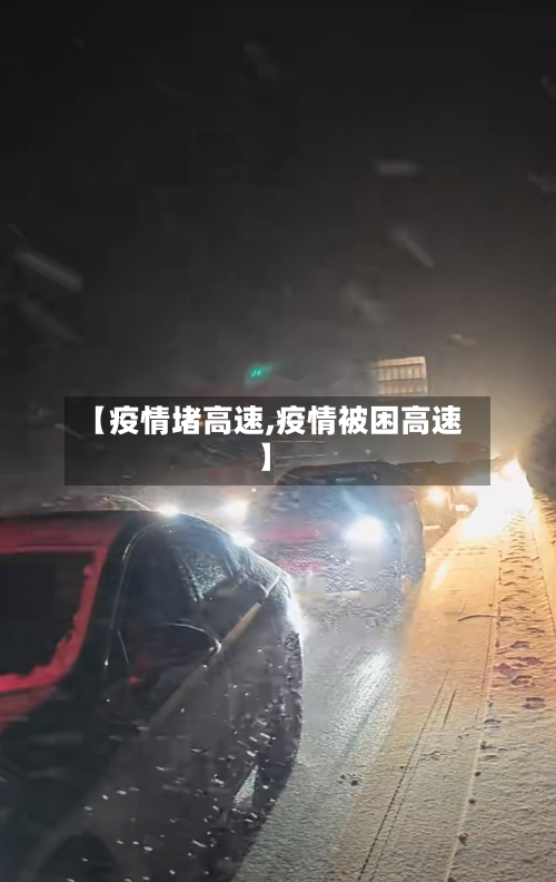 【疫情堵高速,疫情被困高速】-第2张图片