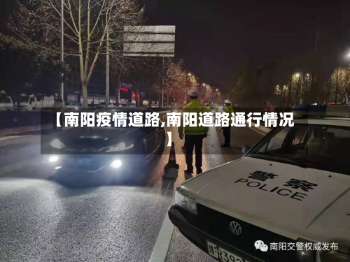 【南阳疫情道路,南阳道路通行情况】-第2张图片