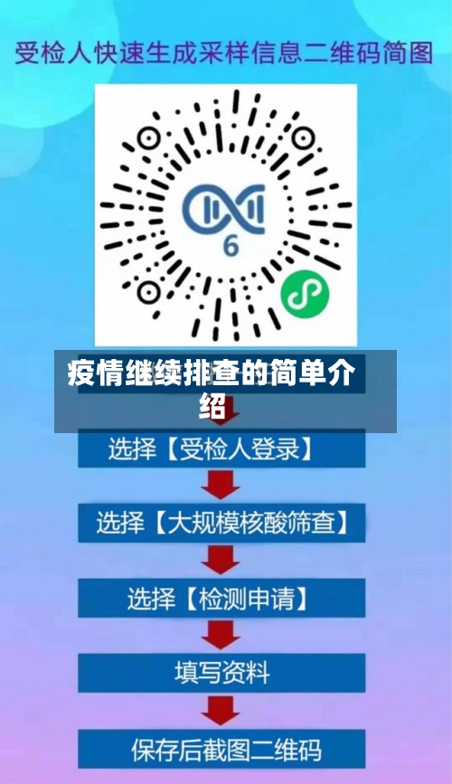 疫情继续排查的简单介绍-第1张图片