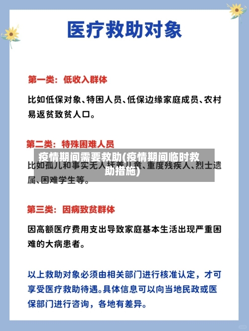 疫情期间需要救助(疫情期间临时救助措施)-第3张图片