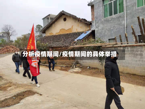 分析疫情期间/疫情期间的具体举措-第1张图片