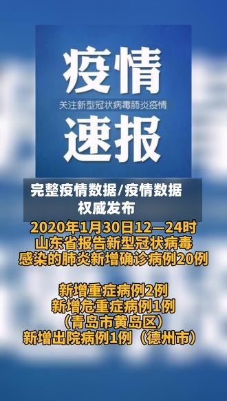 完整疫情数据/疫情数据权威发布-第2张图片