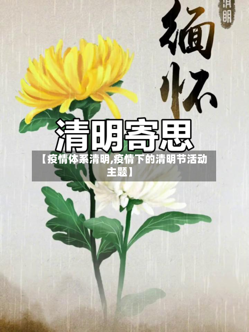 【疫情体系清明,疫情下的清明节活动主题】-第2张图片